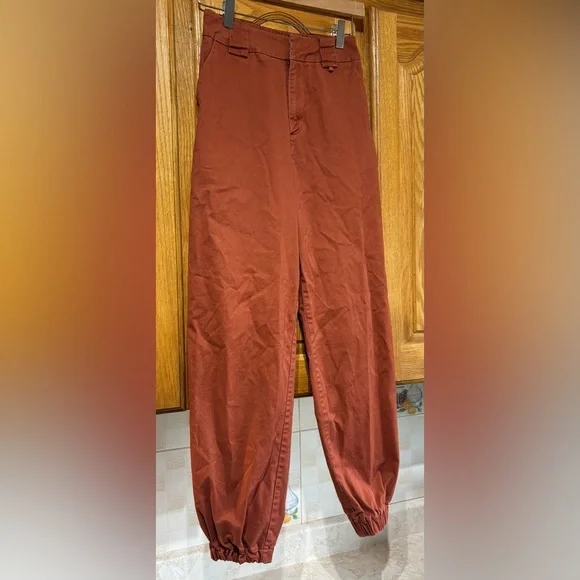 I.AM.GIA Orange/Brown Cobain Pants Women's Small - Picture 4 of 10